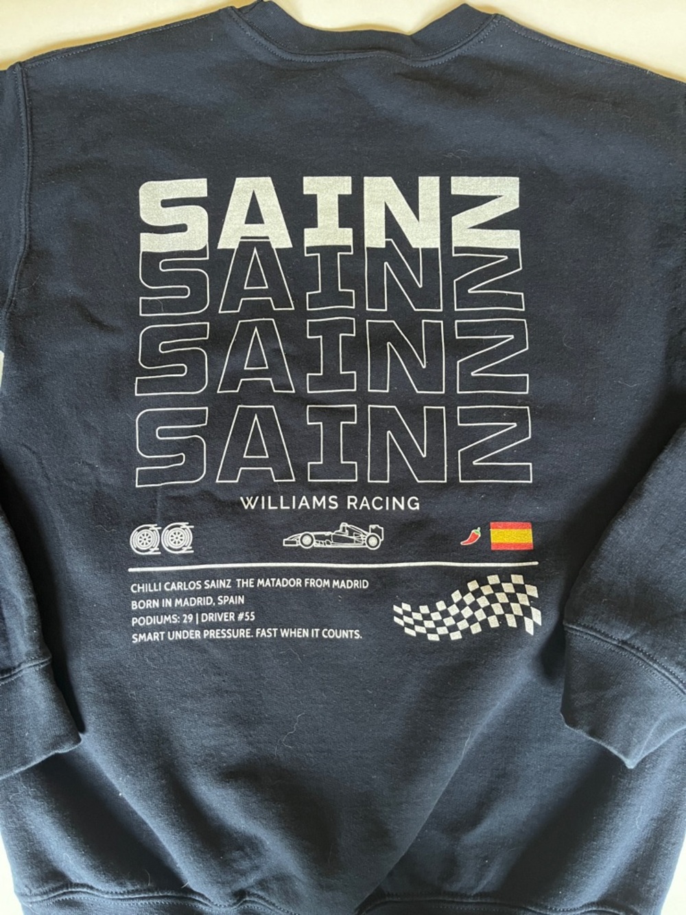 Carlos Sainz 55 Smooth Operator Sweatshirt